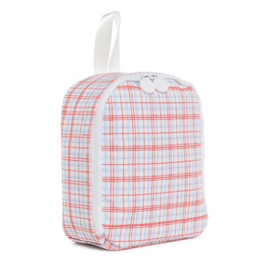 Bring It Lunch Bag, Red Classic Plaid **PreORDER**