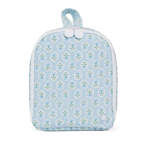 Bring It Lunch Bag, Blue Petite Fleur **PreORDER**