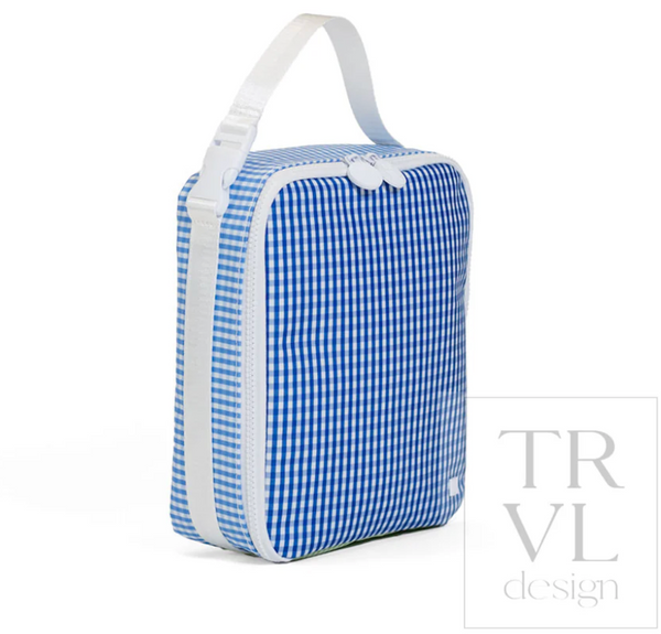Insulated Lunch Bag, Blue Patch **PreORDER**