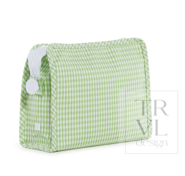Medium Roadie, Leaf Gingham **PreORDER**