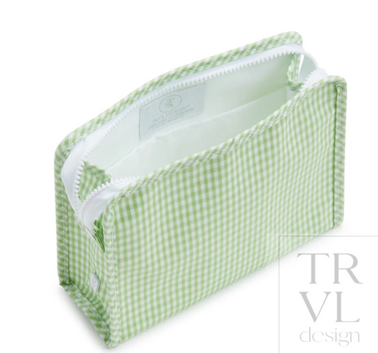 Medium Roadie, Leaf Gingham **PreORDER**