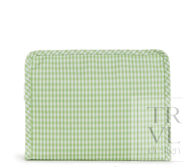 Medium Roadie, Leaf Gingham **PreORDER**