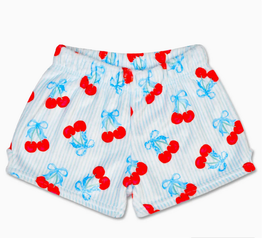 Cherry on Top Plush Shorts