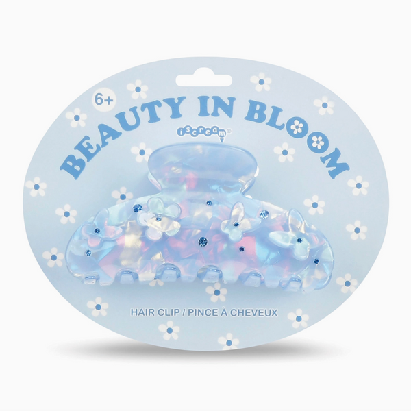 Blue Flower Hair Clip