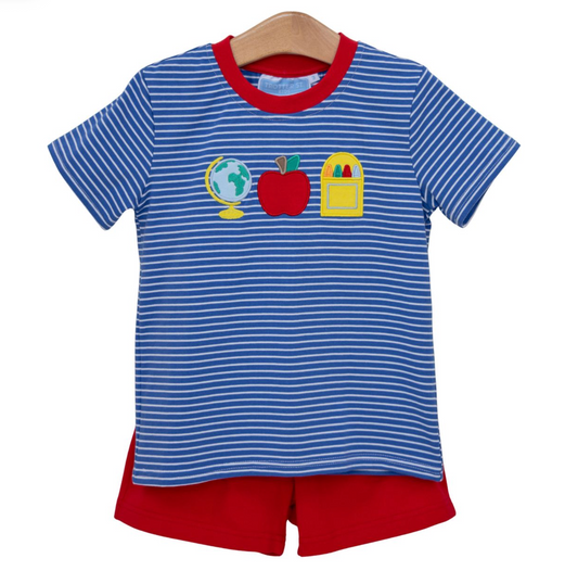 School Trio Short Set