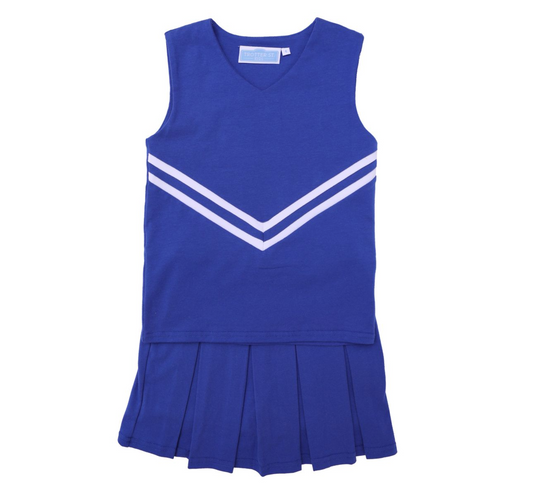 Cheer Uniform Set, Royal Blue