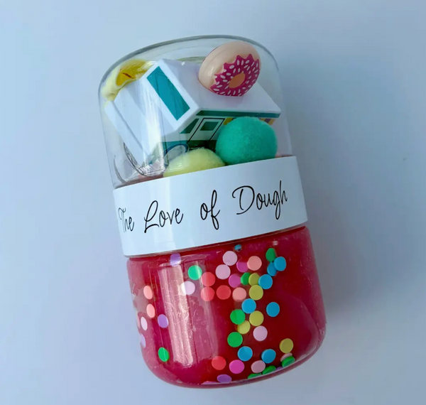 Donut Sensory Dough Double Jar