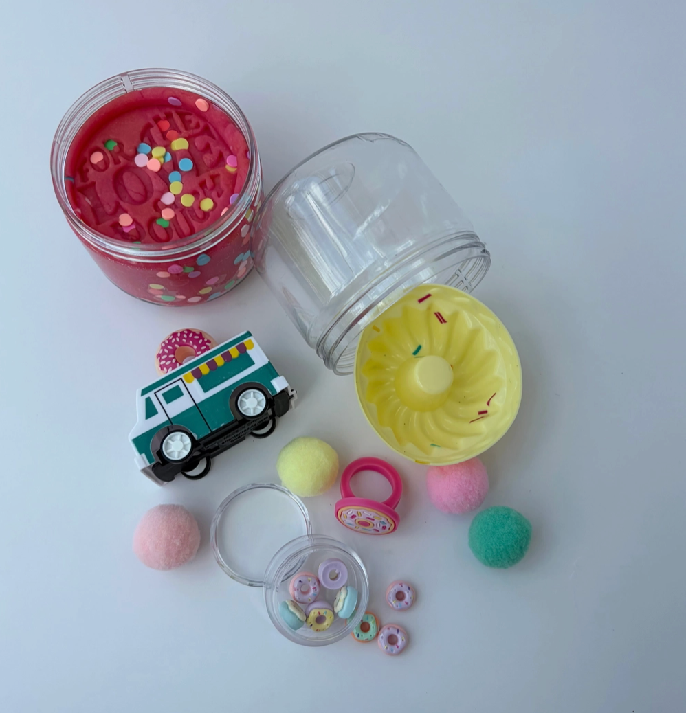 Donut Sensory Dough Double Jar
