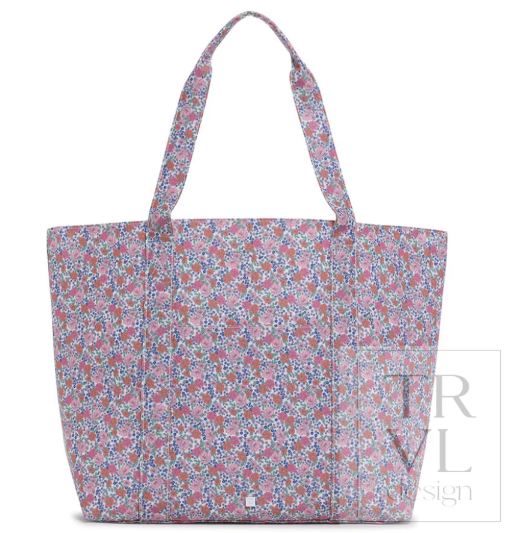 Jumbo Tote, Garden Floral
