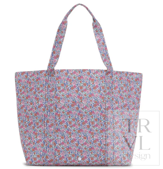 Jumbo Tote, Garden Floral
