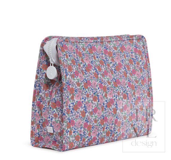 Roadie Zip Pouch, Garden Floral
