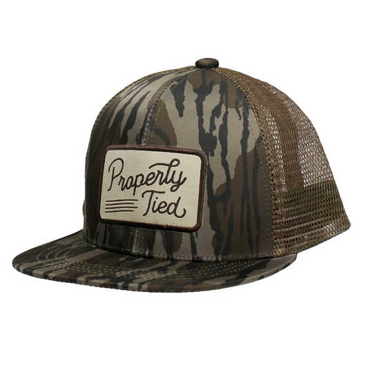 Sportsman Trucker Hat, Mossy Oak Bottomland