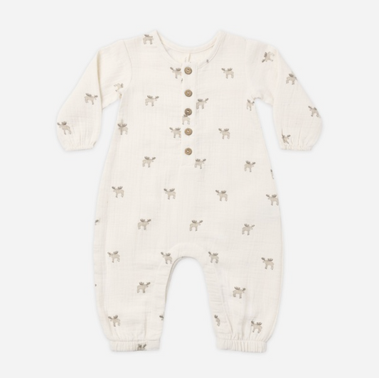 Woven Jumpsuit, Moose