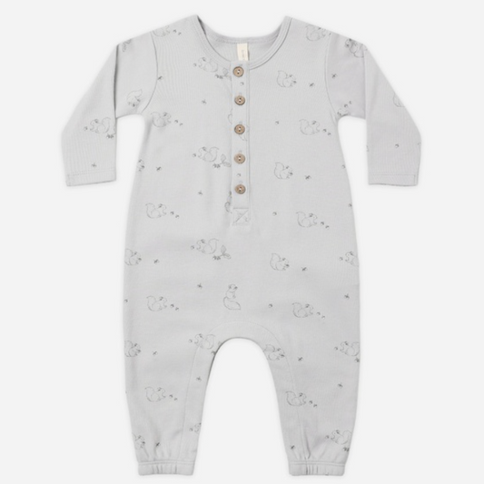 Long Sleeve Jumpsuit, Squirrel