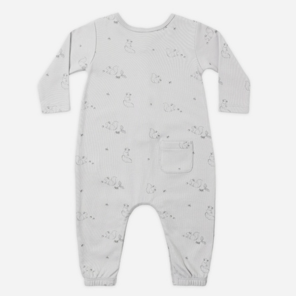 Long Sleeve Jumpsuit, Squirrel