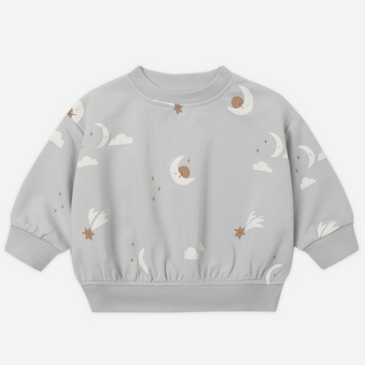 Relaxed Sweatshirt, Sky Friends