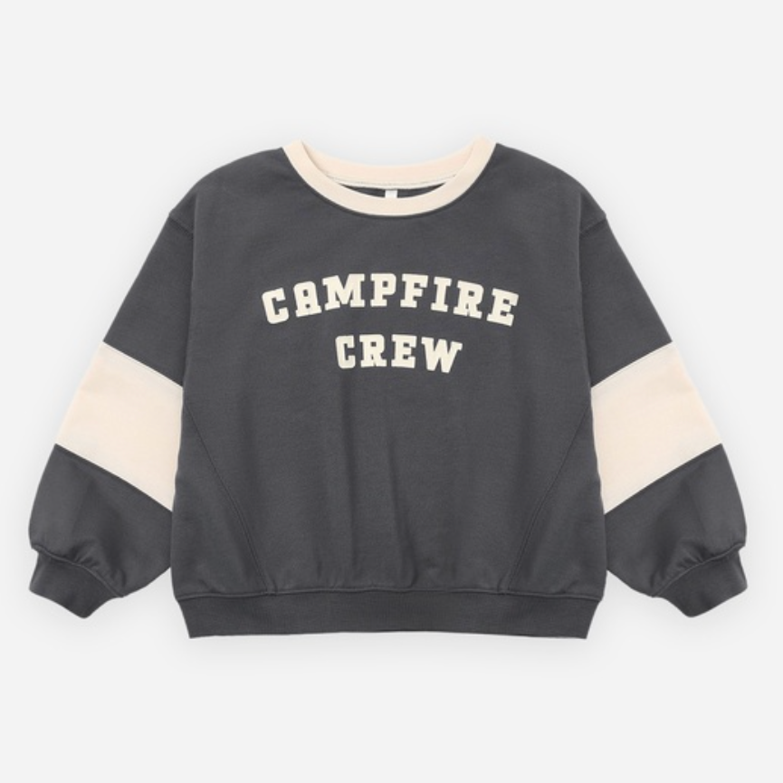 Oversized Sweatshirt, Campfire Crew