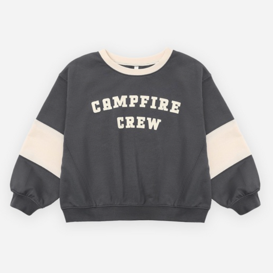 Oversized Sweatshirt, Campfire Crew