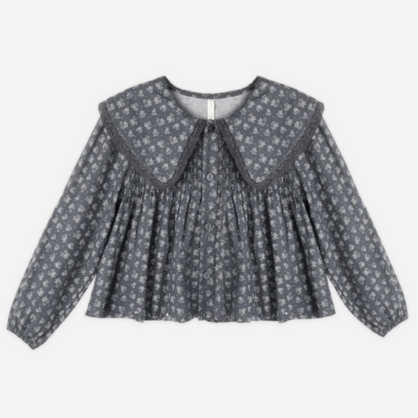 Fern Blouse, Heart Ditsy
