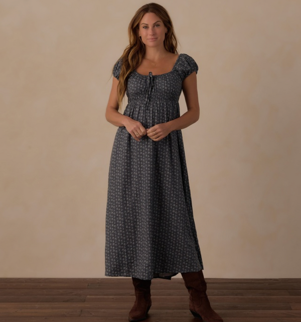 Women's Joya Dress, Heart Ditsy