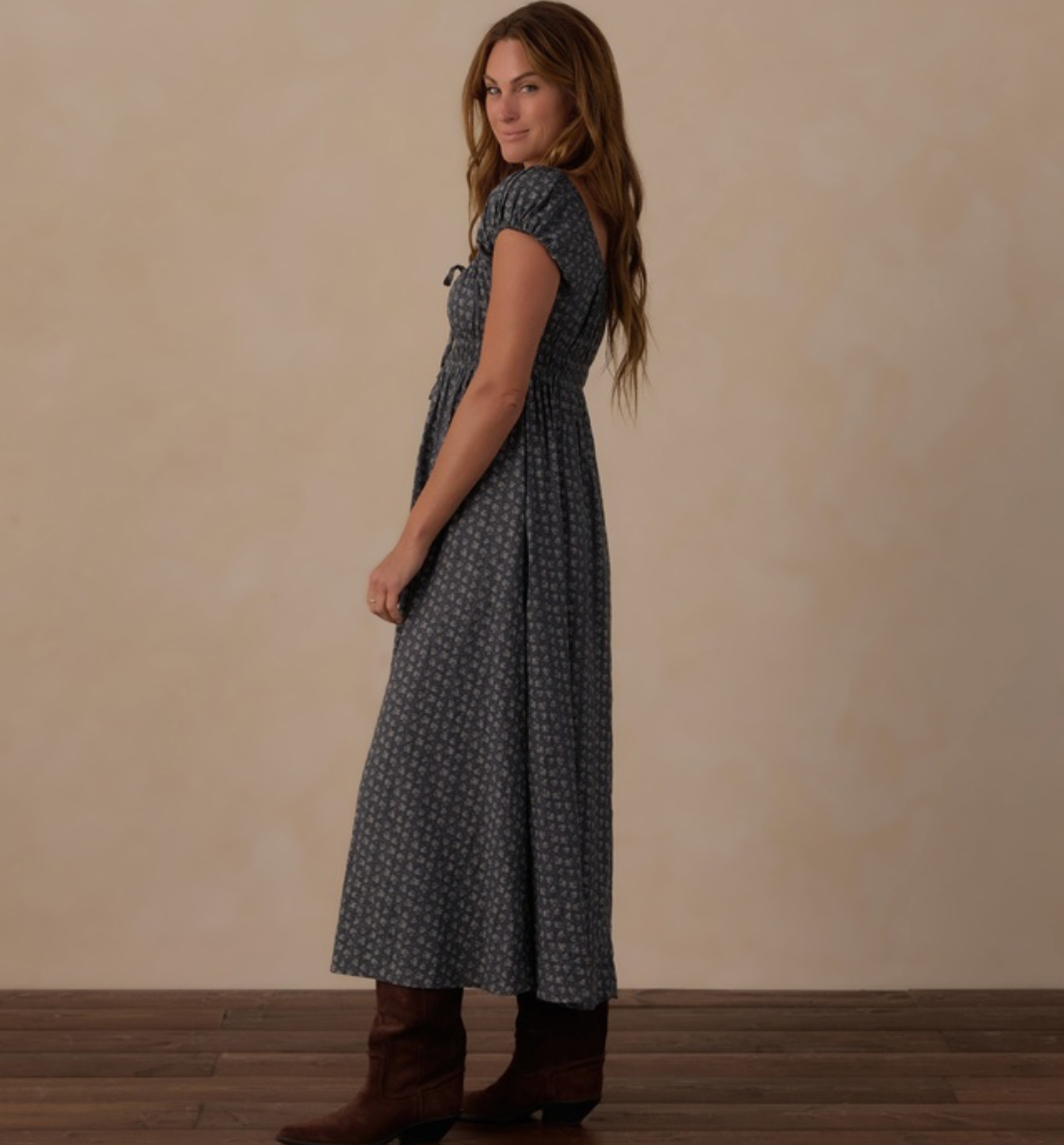 Women's Joya Dress, Heart Ditsy
