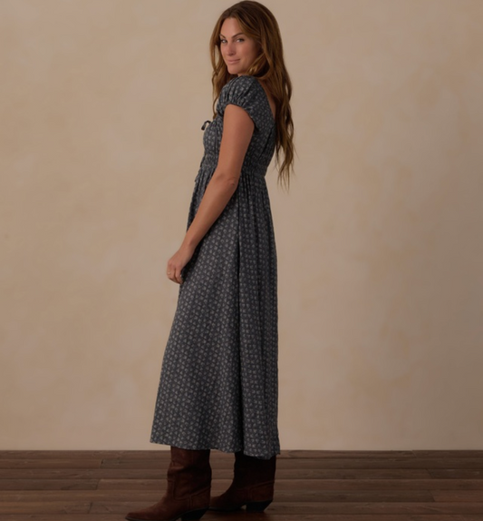 Women's Joya Dress, Heart Ditsy