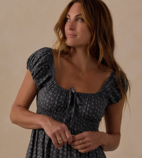 Women's Joya Dress, Heart Ditsy