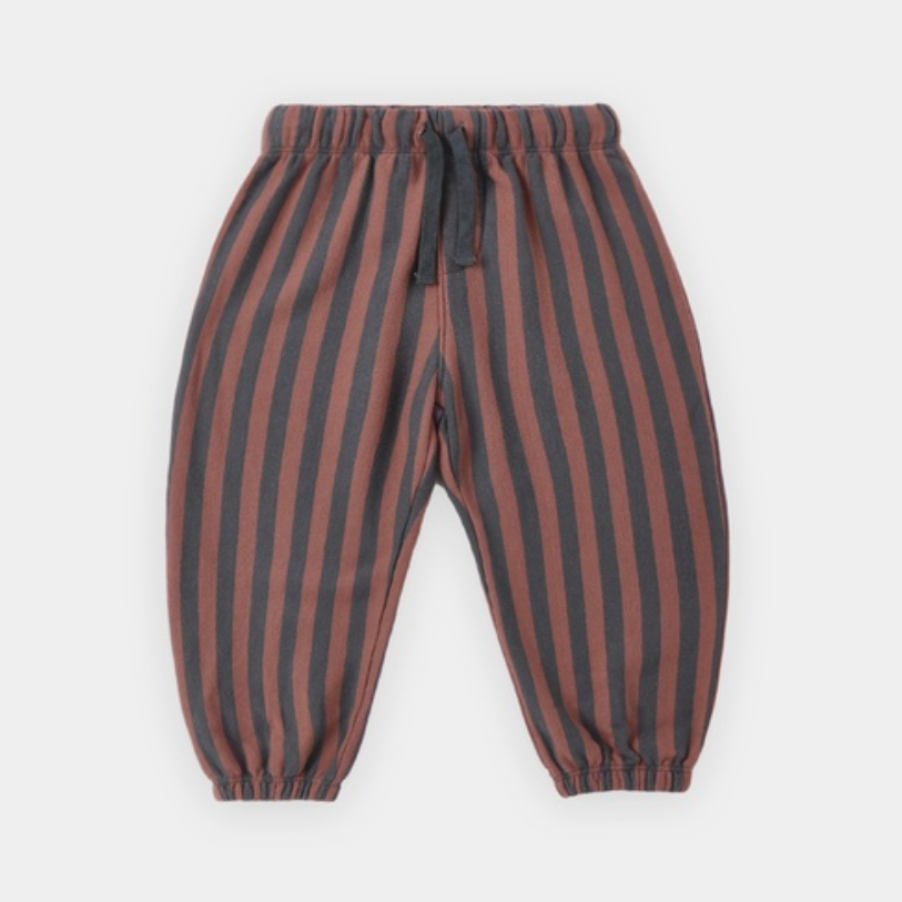 Relaxed Jogger, Mulberry Stripe