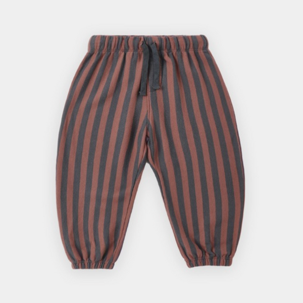 Relaxed Jogger, Mulberry Stripe