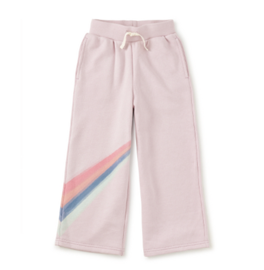 Wide Leg French Terry Pant, Urchin Purple