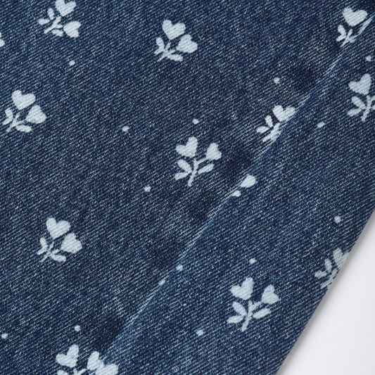 Barrel Pant, Heart Ditsy