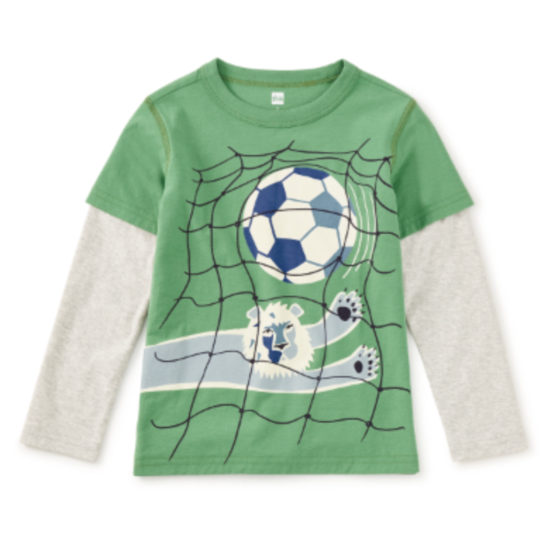 Goalkeeper Lion Layered Tee