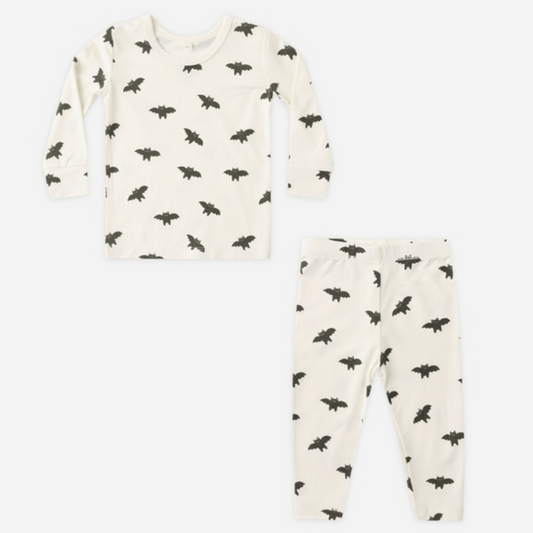 Bamboo PJ Set, Bats