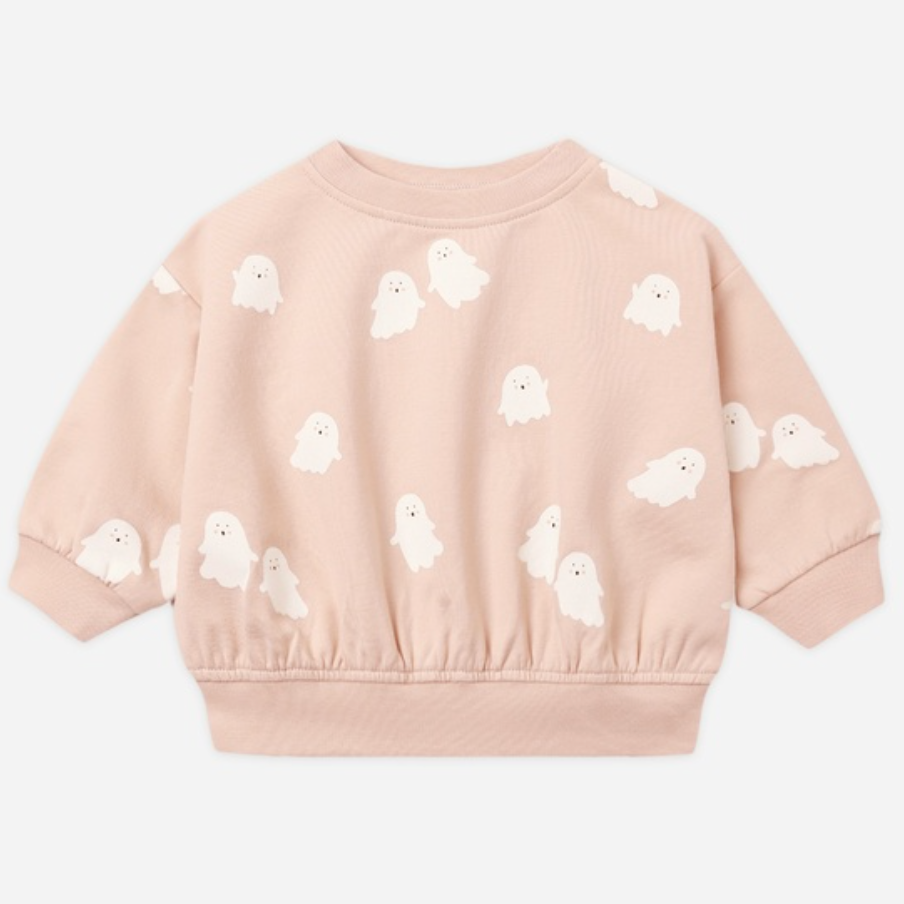 Relaxed Fleece Sweatshirt, Ghost