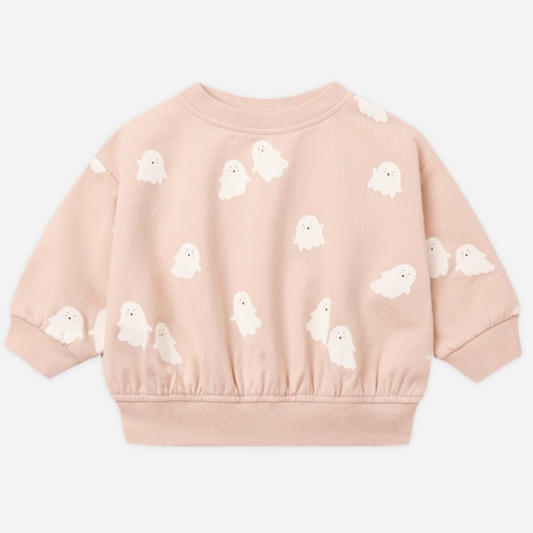 Relaxed Fleece Sweatshirt, Ghost