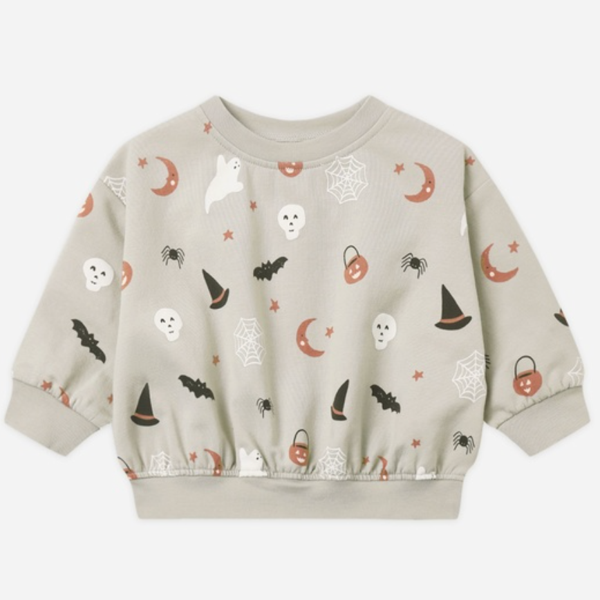 Relaxed Fleece Sweatshirt, Halloween Things