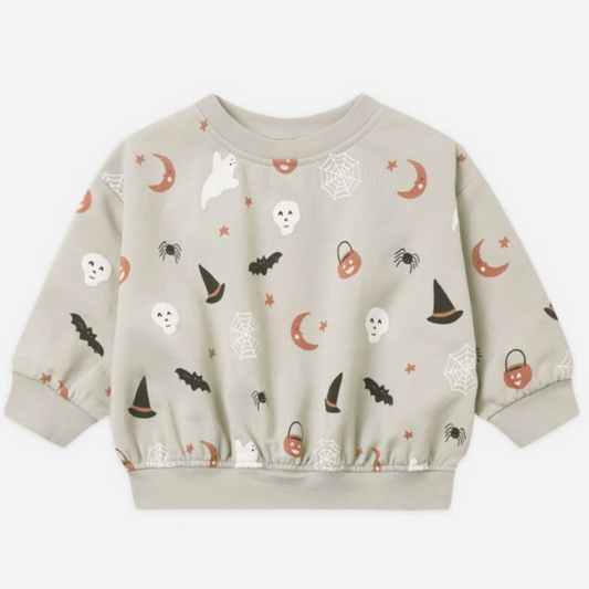 Relaxed Fleece Sweatshirt, Halloween Things