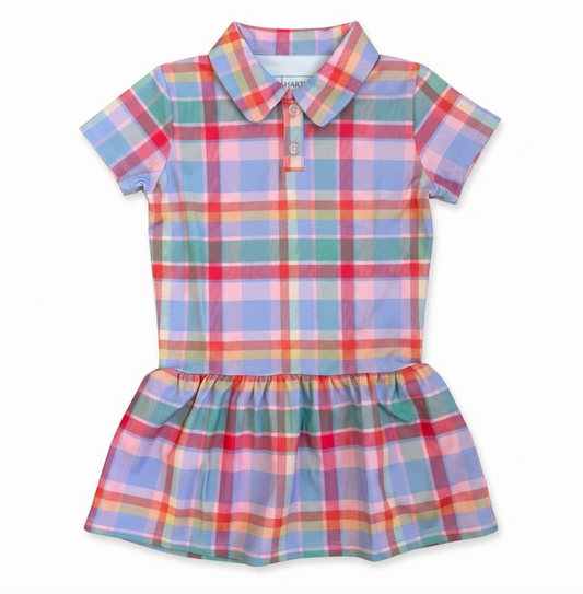 Ali Dress, Rosette Plaid