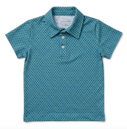 Kyle Polo, Blue + Green Geometric