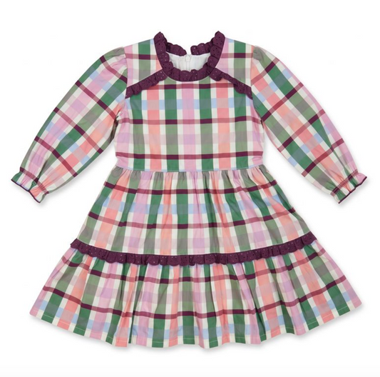 Scarlett Dress, Autumn Plaid