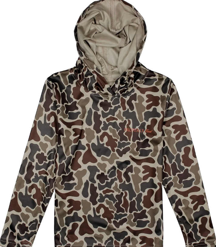Sportsman Performance Hoodie, Vintage Camo