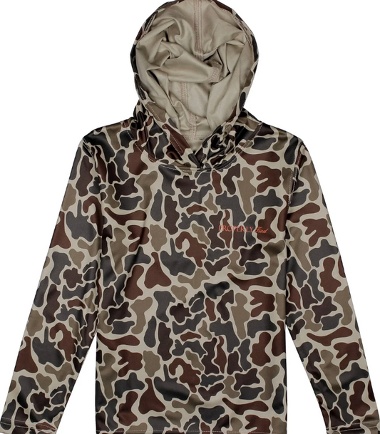 Sportsman Performance Hoodie, Vintage Camo