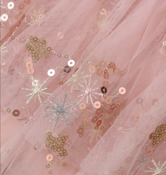 Tulle Cape, Pink