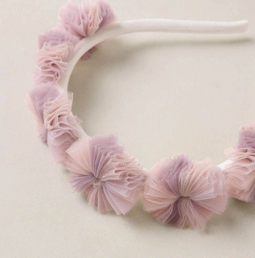 Pom Pom Crown + Wand, Sugar Plum