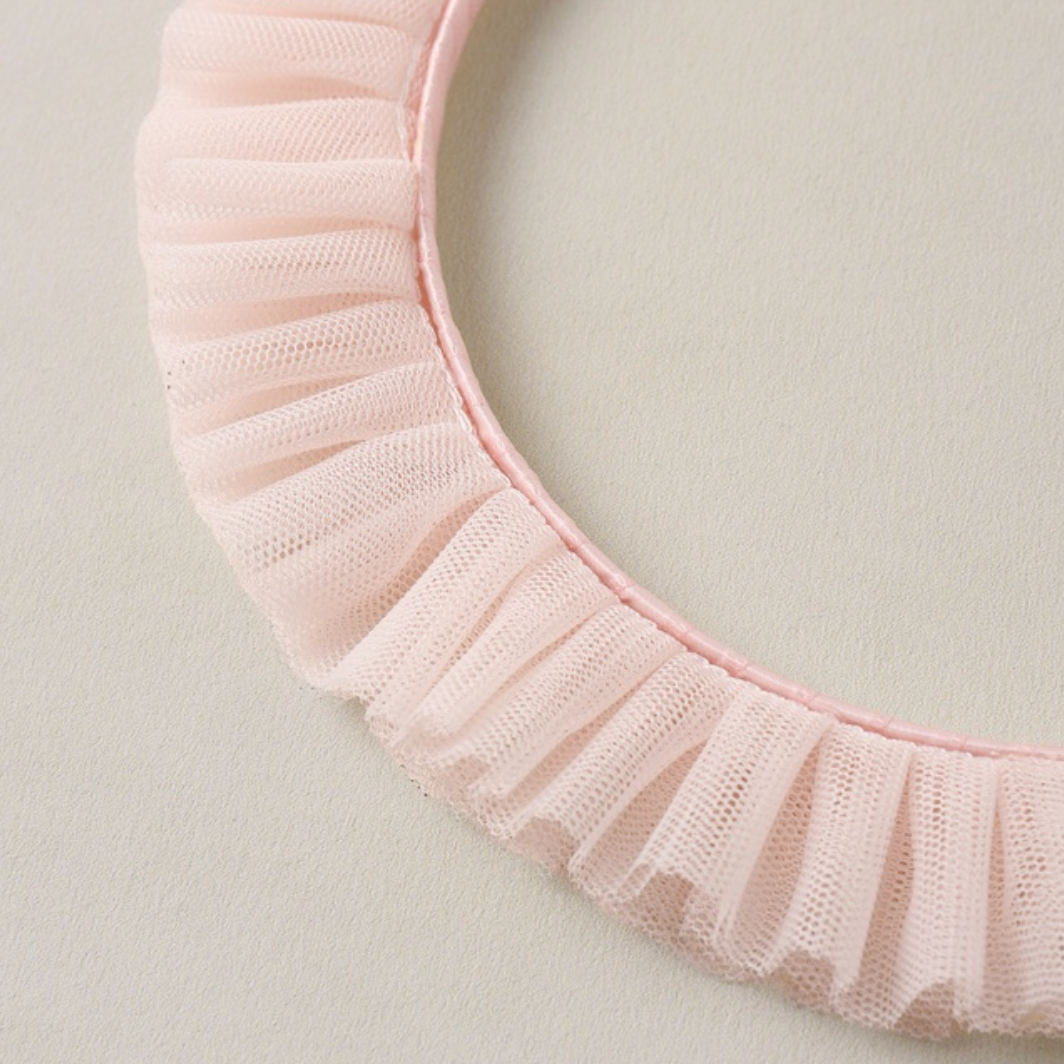 Ruffle Headband, Pink