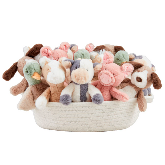 Farm Plush Animal Rattles