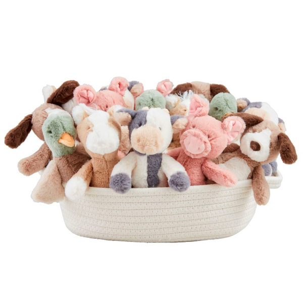 Farm Plush Animal Rattles