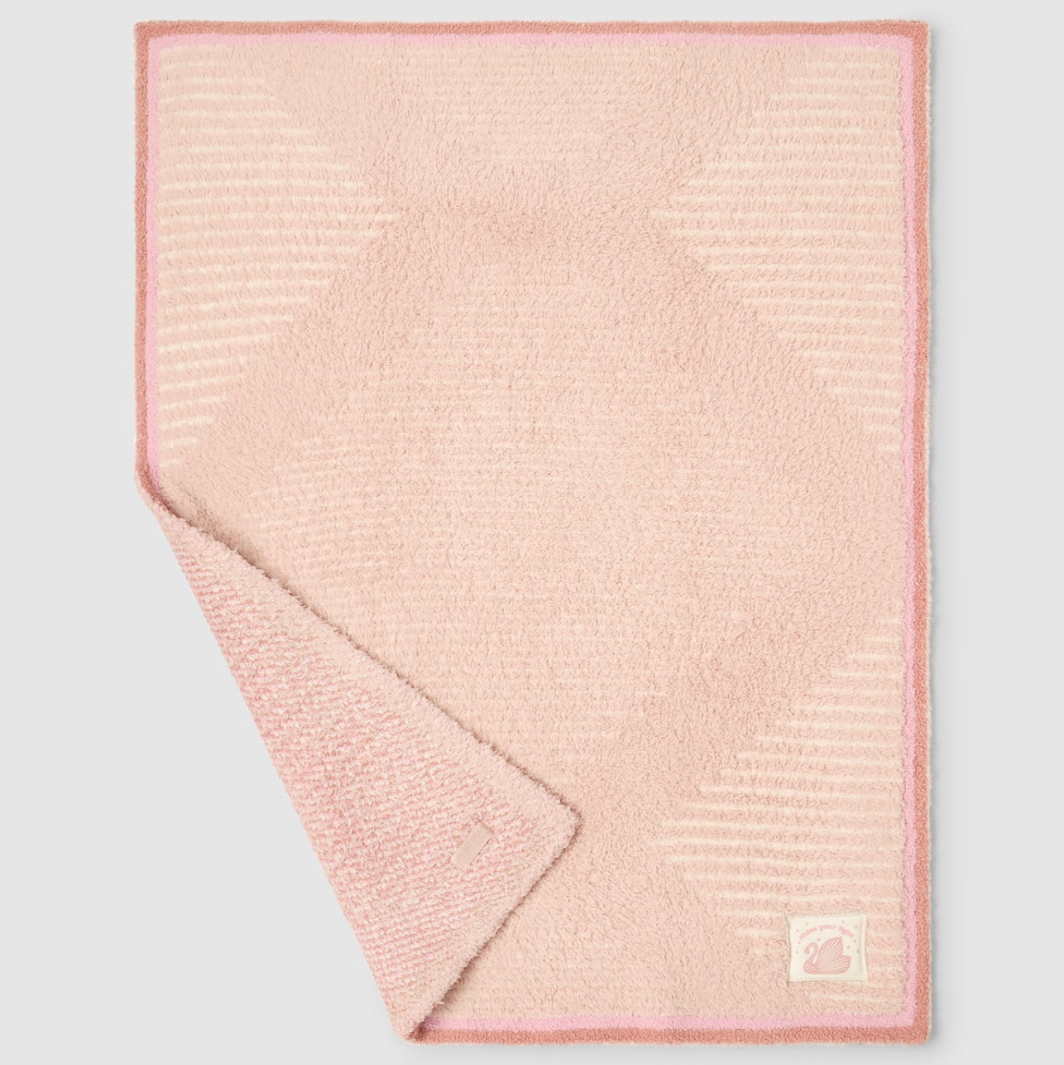CozyChic Stroller Blanket, Swan Trellis
