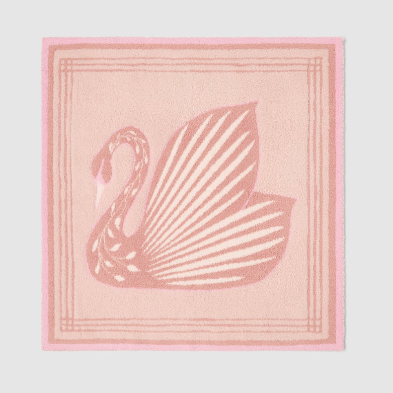 CozyChic Receiving Blanket, Swan