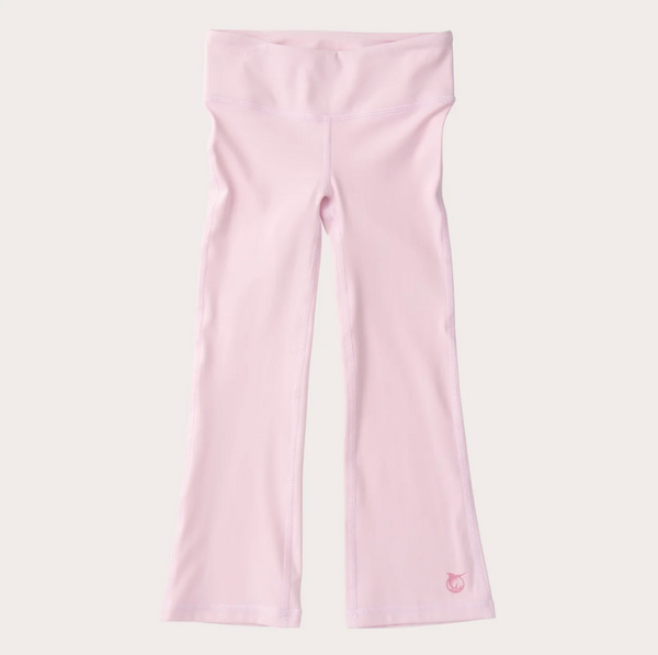 Athletic Flare Legging, Pink Lady
